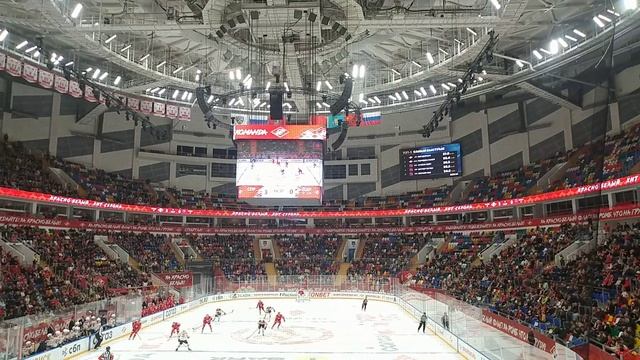 Гол Спартак забей! ХК Спартак Москва - ХК Шанхай Дрэгонс Шанхай 07.10.2025