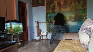 Жизнь после инсульта.Осваиваю новое упражнение.