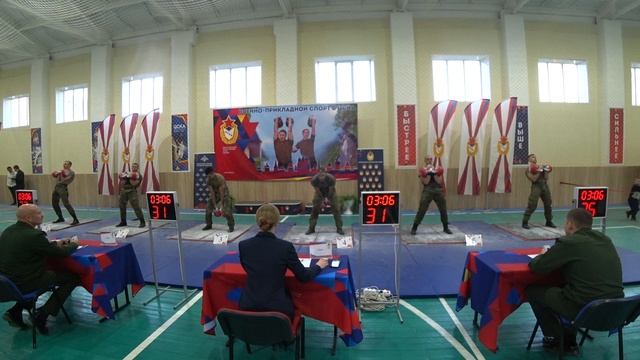Длинный цикл до 95 кг Чемпионат ВС РФ по гиревому спорту 2 группа 2025год