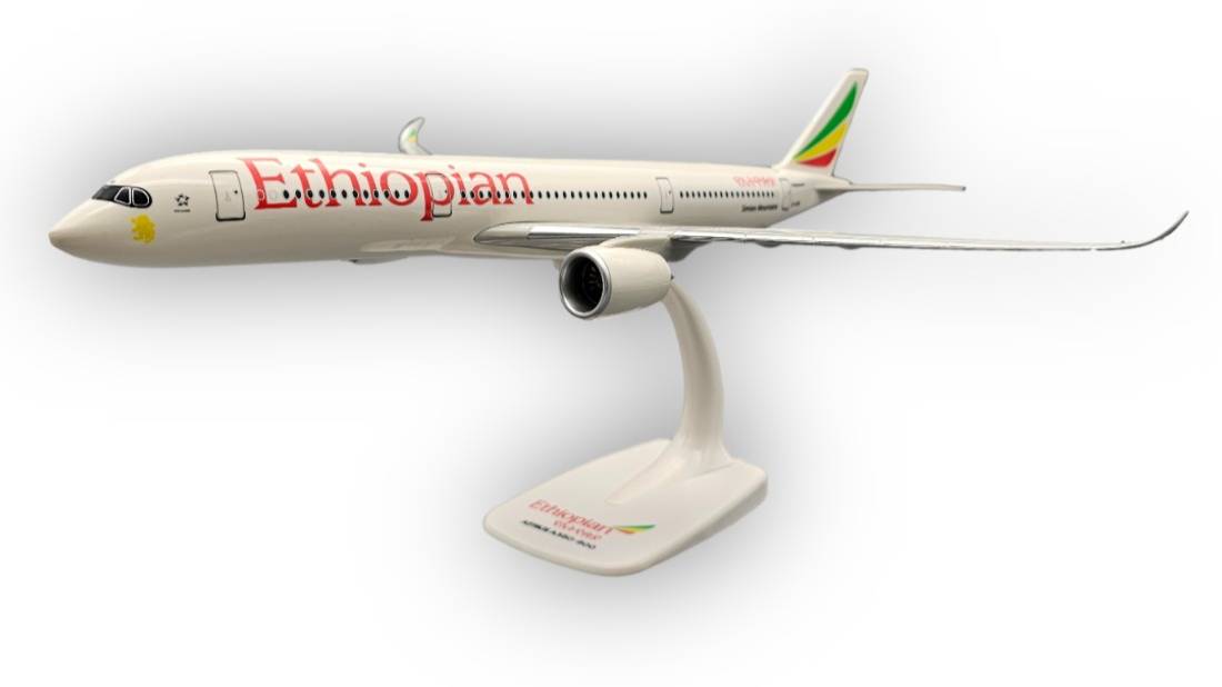 Модель самолета Airbus A350 Ethiopian Airlines 1:200
