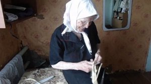 Технология изготовления лыковых лаптей. Часть 3