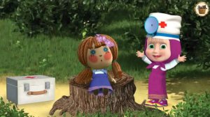 Маша и Медведь|Маша Игрушечный Доктор лечит своих плюшевых друзей|Мультик Маша и Медведь Смотреть