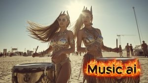 Ashes in the sky - Hard Rock Music. Название клипа "Пепел в небе", музыка и клип созданнные ИИ