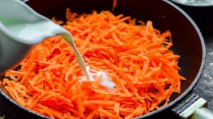 Морковные котлеты с молоком