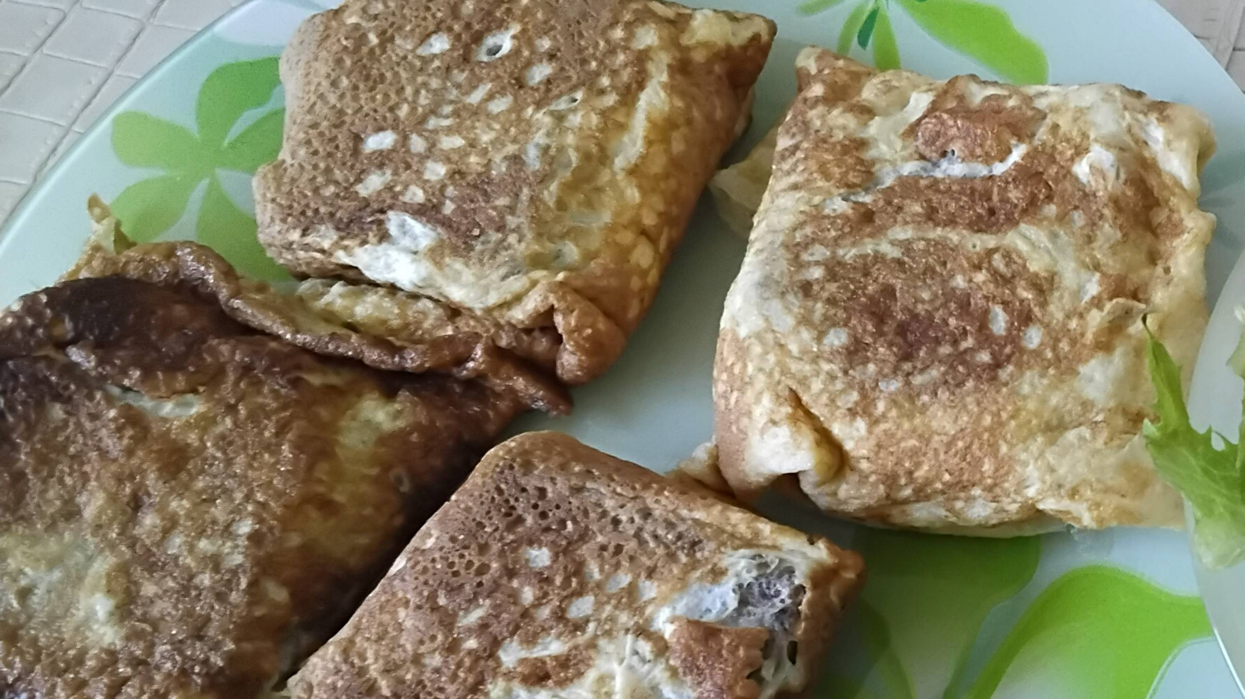 Мой завтрак диабетика.