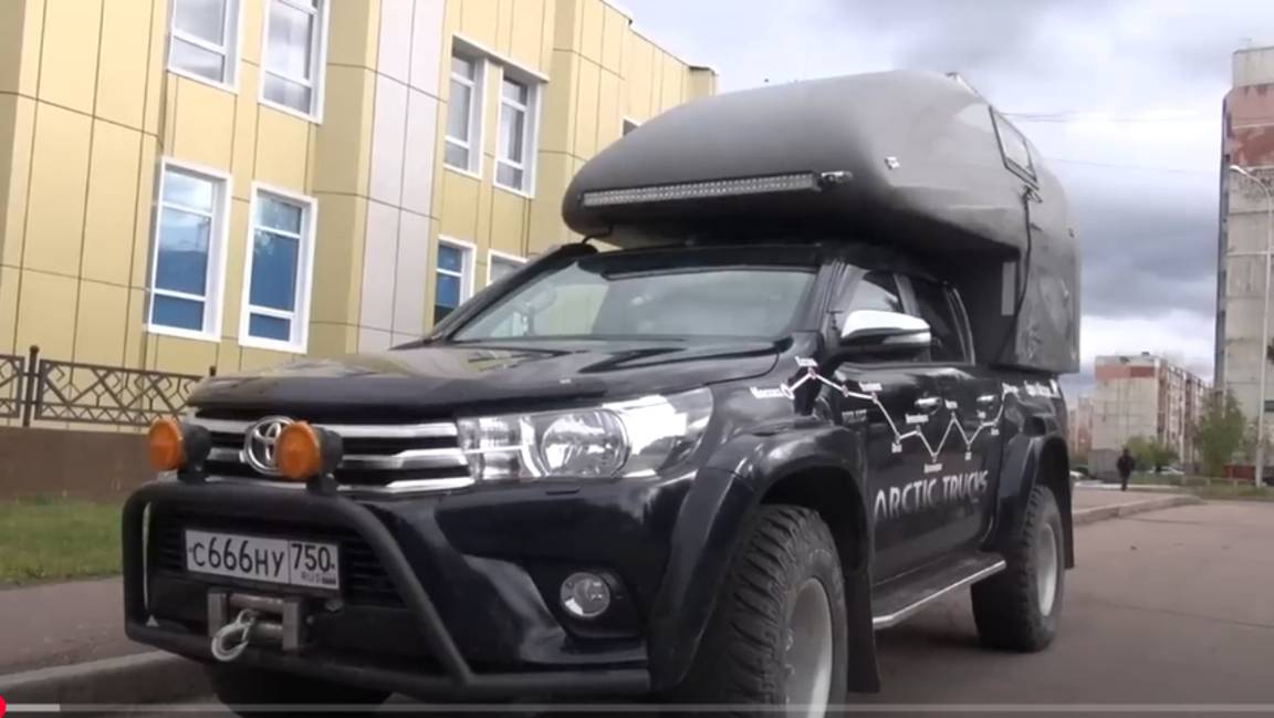 Жилой модуль GEOCamper на Toyota Hilux