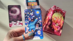 КОЛЯДКИ Таро и оракул Ленорман - ГЛИТТЕР