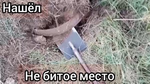 На этом месте я первый.Металл есть!!!