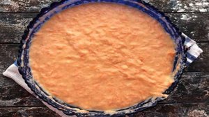 Морковный пирог с манкой