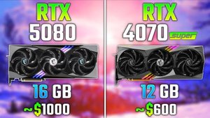 RTX 5080 vs RTX 4070 SUPER | Test in 7 Games