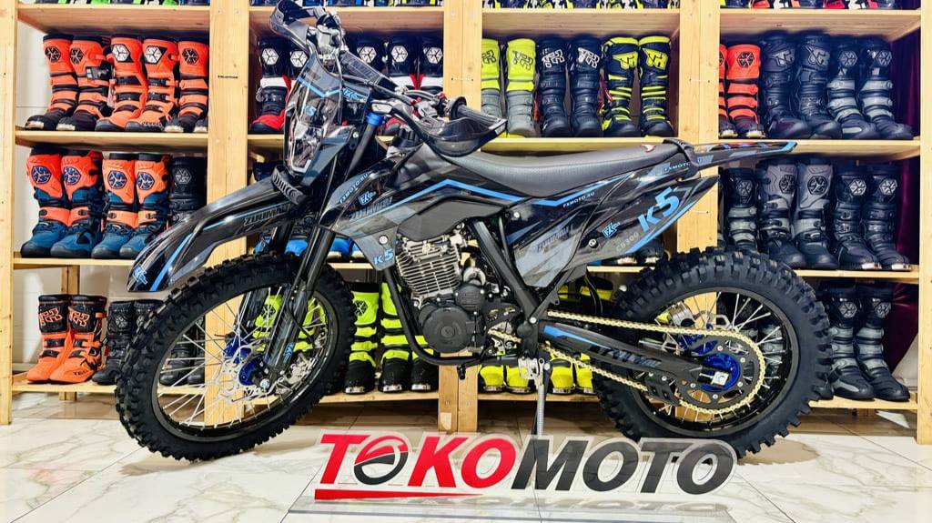 Мотоцикл эндуро ZUUMAV K5 CB300F синий