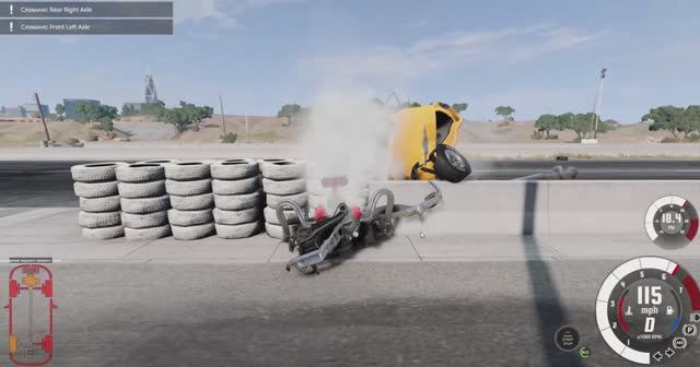 КРАШ ТЕСТ МАШИН В BeamNG.drive