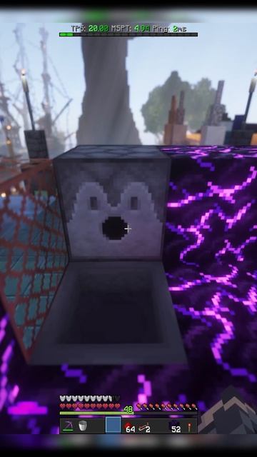 Генератор обсидиана #майнкрафт #майнкрафтбезмодов #майнкрафтвыживание #fm2y