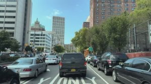 Нью-Йорк 4K - Центр города Скайлайн Драйв - США