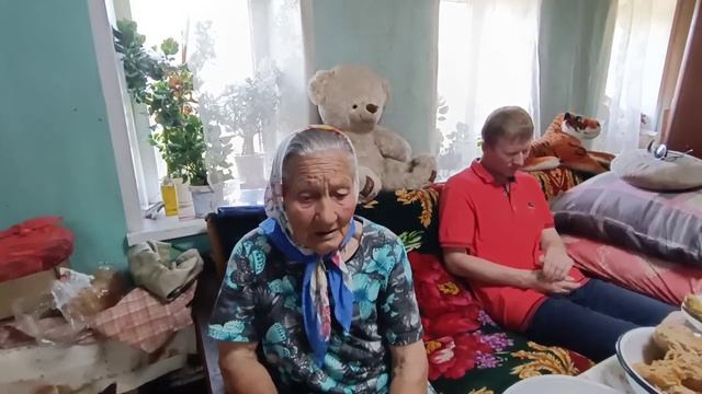 Приехали на день рождения к дедушке Матвею! С Днем рождения!
