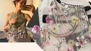 Шьем красивый заказ ♥️ нижнее белье ручной работы