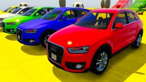 Мультики про цветные машинки. Веселые песни для детей. Мультфильм для малышей. Мультики для детей.