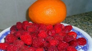 Малиновое варенье с апельсином