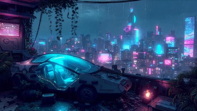 Power Through Your Work ｜ A Cyberpunk Driving Playlist For Deep Focus