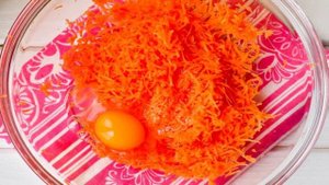 Морковные котлеты с черносливом