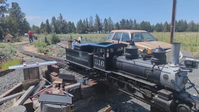 Bend Oregon's Train Man And His Amazing Steam-Powered Backyard Miniature Railroad