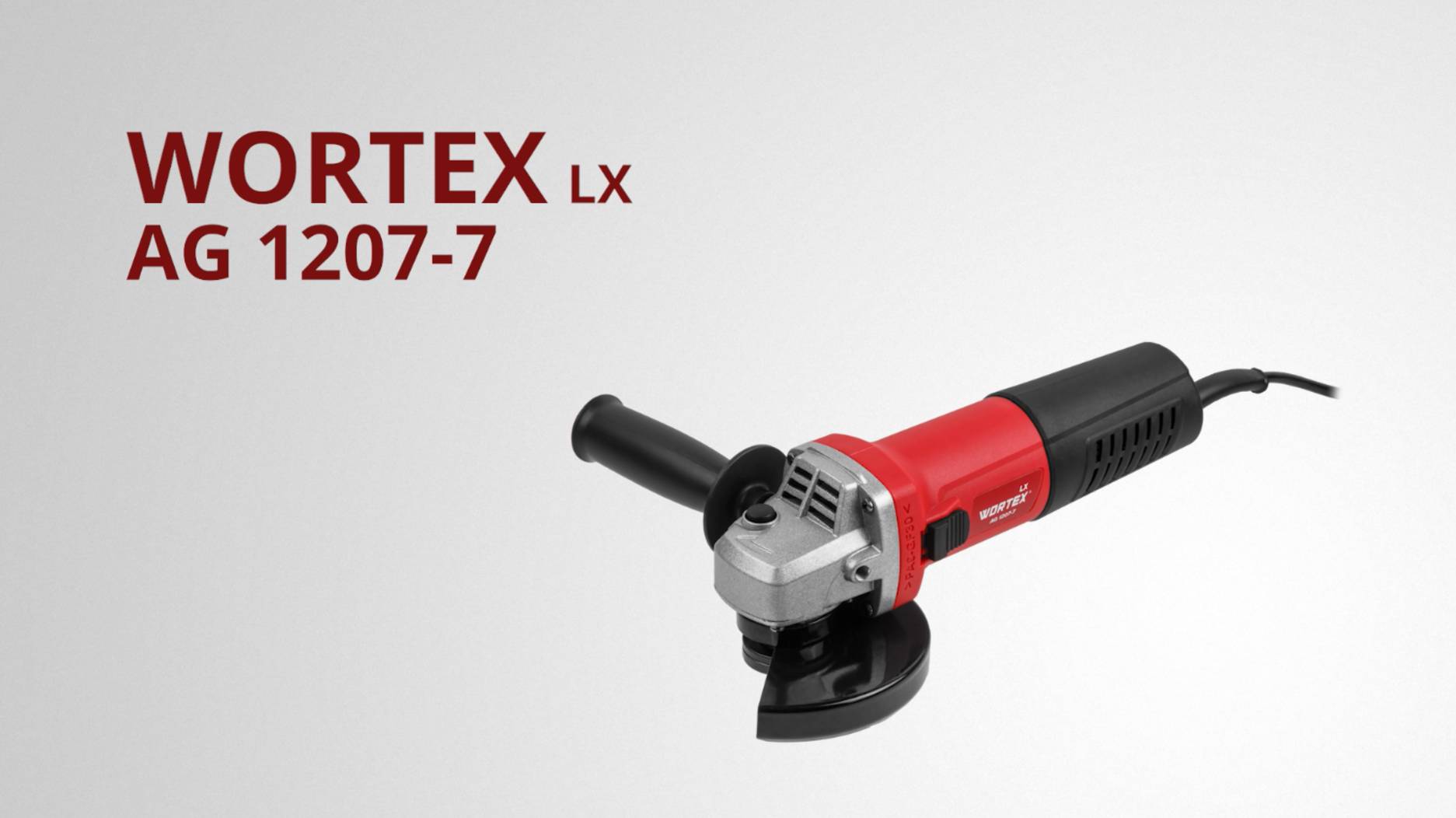 WORTEX LX AG 1207-7 Одноручная углошлифмашина