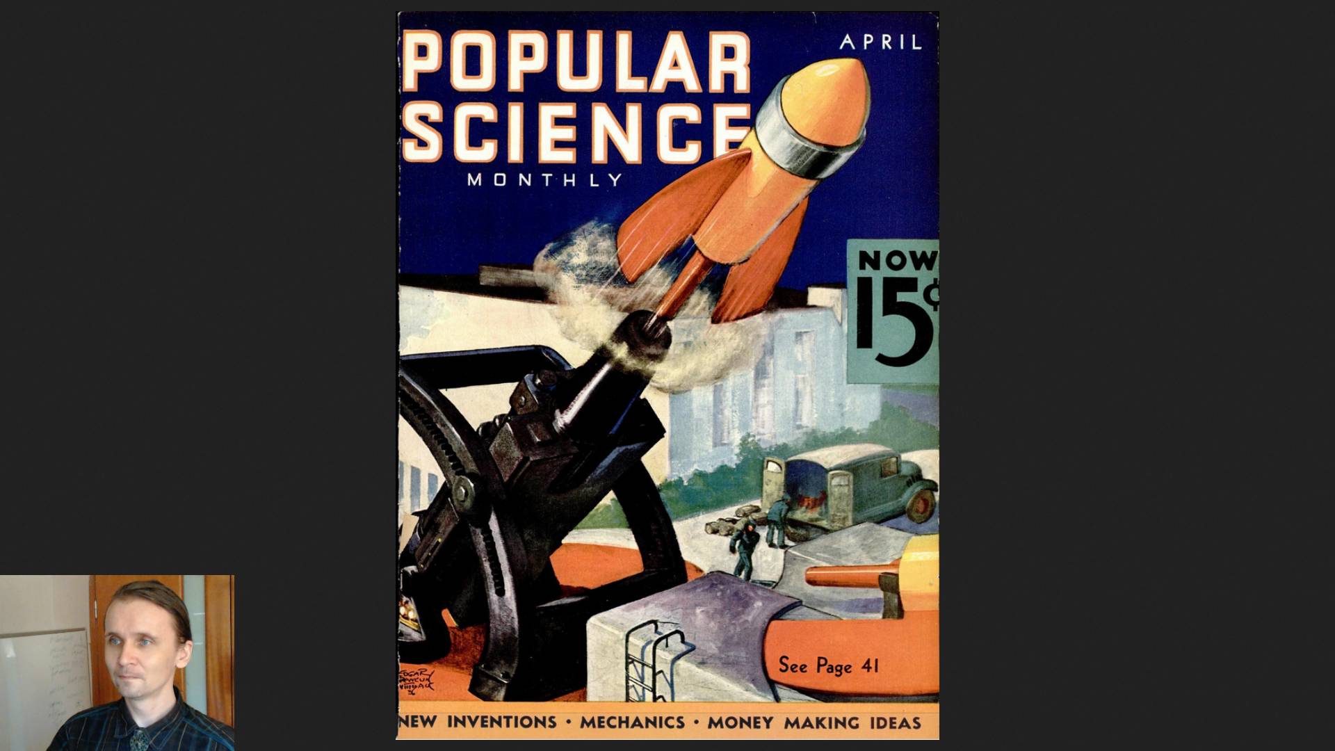 Листая старые журналы. Популярная Апрель, Март 1936