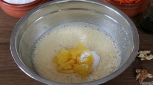 Морковный пирог с медом