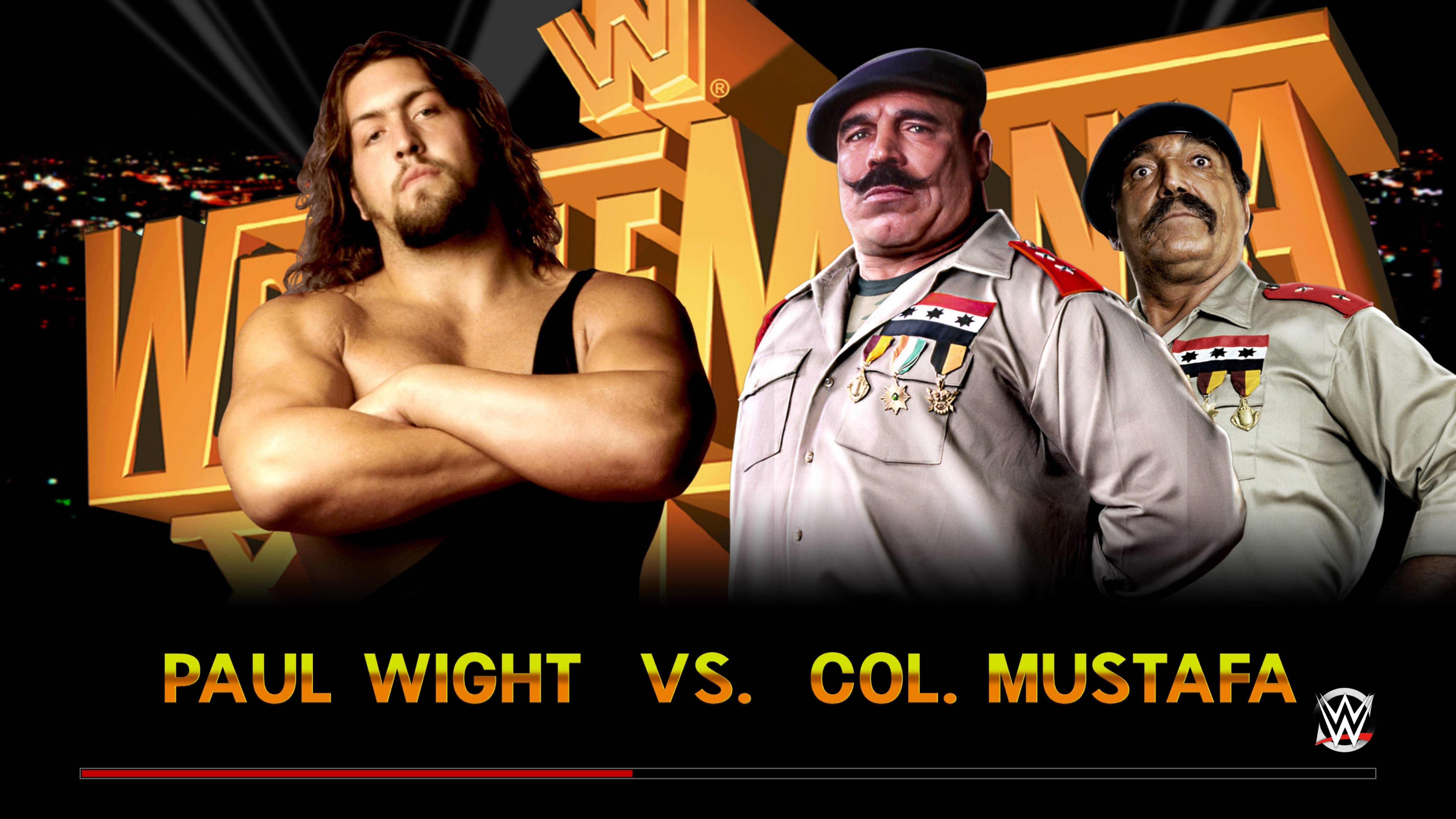 WWE 2k16 Чемпионат Legend первый этап Paul Wight - Col.Mustafa часть вторая