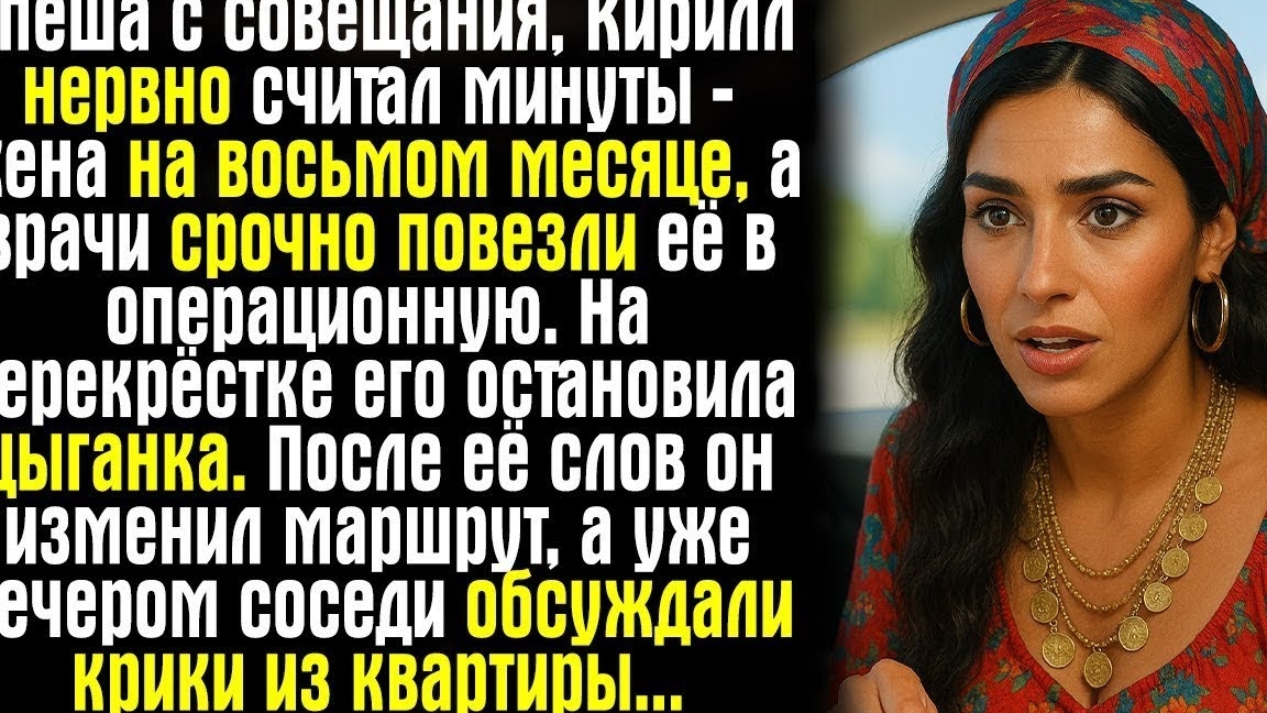 Спеша с совещания Кирилл нервно считал минуты  жена на восьмом месяце а врачи срочно повезли...