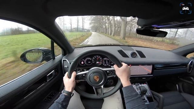 Porsche Cayenne S 2.9 V6 BiTurbo 2018 POV Test Drive
