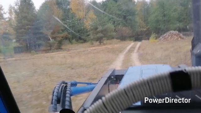 Осенняя вспашка 2025 на МТЗ-82