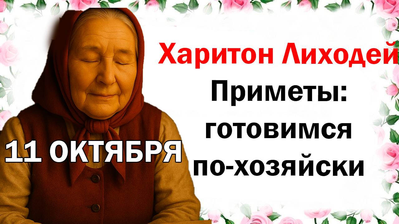 11 октября — праздник Харитон Лиходей: народный, церковный что нельзя делать сегодня, приметы, тради