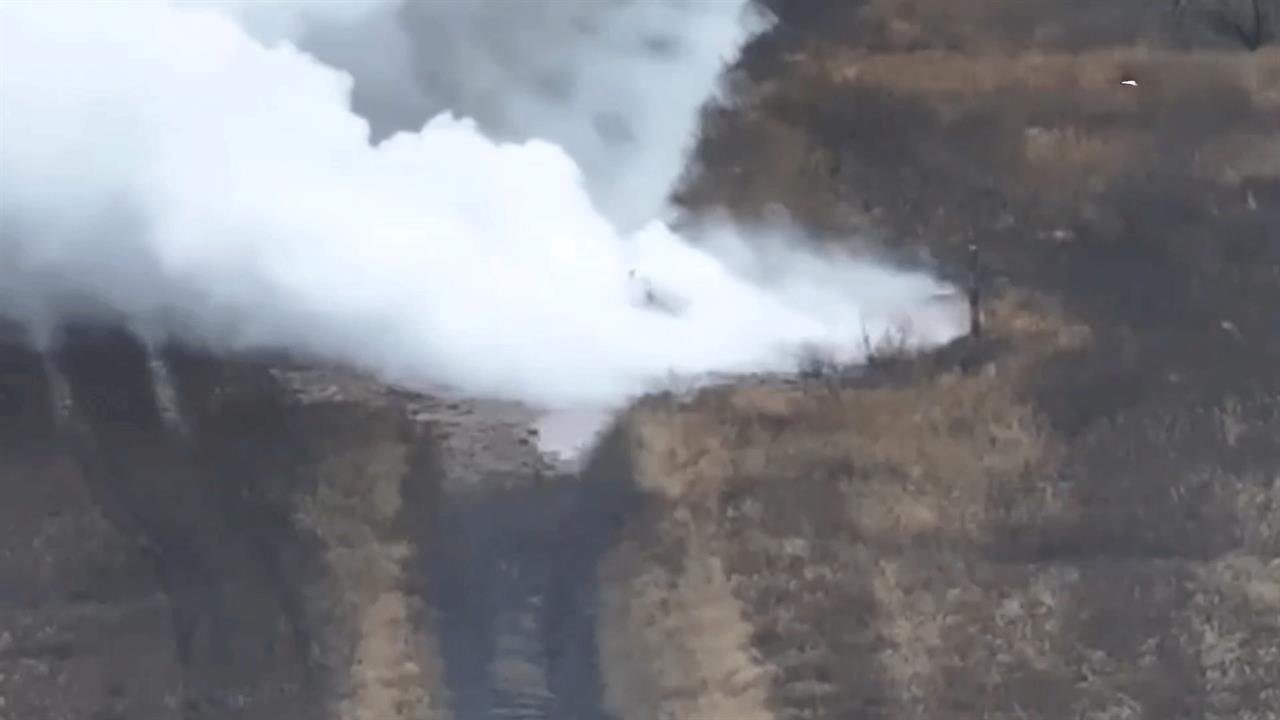 Опубликованы кадры подрыва ВСУ аммиакопровода 