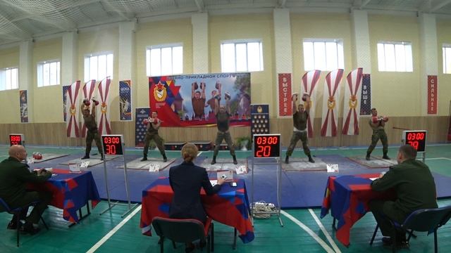 Длинный цикл свыше 95 кг Чемпионат ВС РФ по гиревому спорту 2 группа 2025год