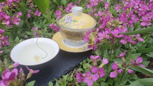 Заваривание "белого пуэра", чая Я Бао