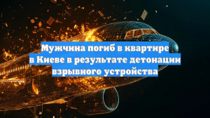 Мужчина погиб в квартире в Киеве в результате детонации взрывного устройства
