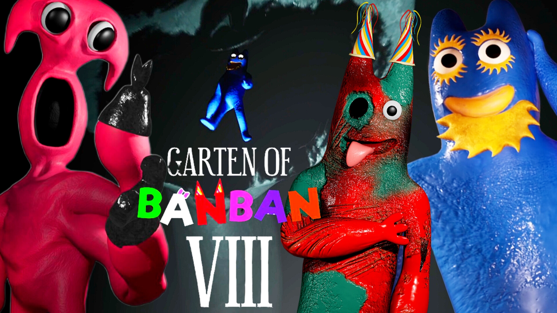 Сад БанБана 8 #3. Битва! Подстава от Фламбо. Уроки пикапа.Garten Of BanBan 8. Horror. Ужассс!!!!!