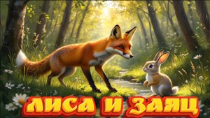 Сказки для детей, ЛИСА И ЗАЯЦ, мультфильмы для детей #мультфильмы #сказки