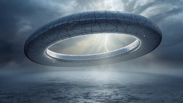 Möbius Strip Of Shifting Skies 🌪️ 2-Hour Atmospheric Ambience ｜ Mirror Lightning ｜ Silver Plain