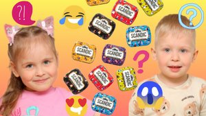 ⁉️😱КАК НАЙТИ 😍ЧЕЛЛЕНДЖ 😱СКАНДИ КОНФЕТЫ ⁉️🍭 УСТРОИЛИ С БРАТОМ ЧЕЛЛЕНДЖ