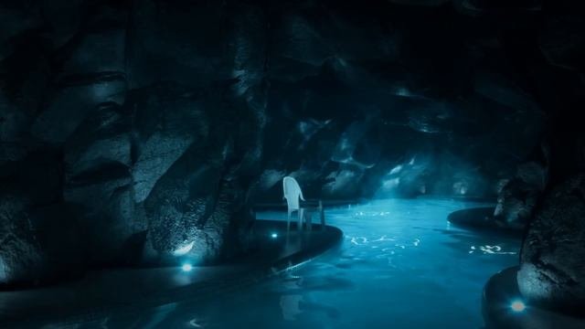Memories Of Blue ｜ 2-Hour Relaxing Cave Pool Ambience
