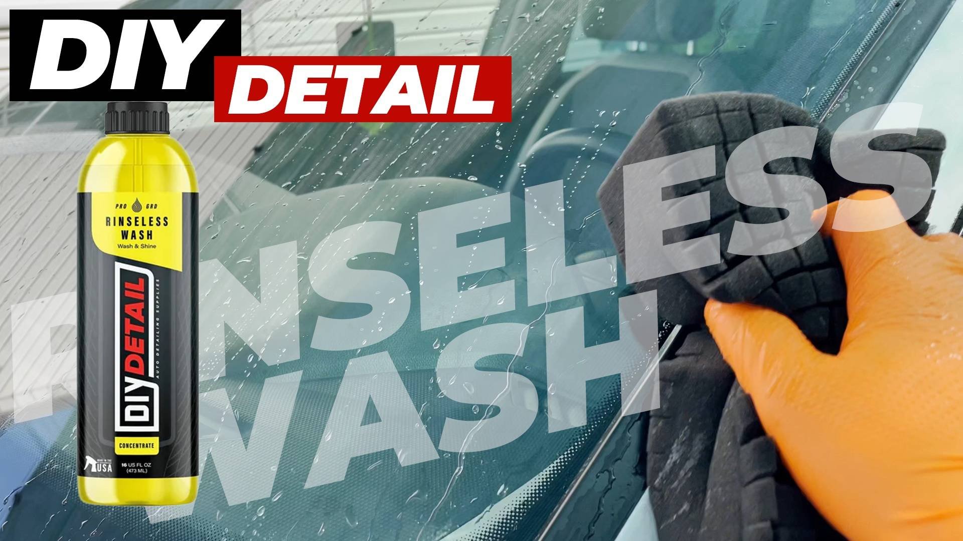 Не сразу понял, но оказался он неплохой. DIY Detail Rinseless Wash V2