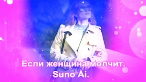 Если женщина молчит, это вам сигнал. Suno Ai.