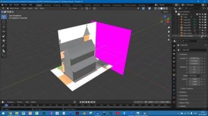 Как восстановить отображение проекций в Blender 3D