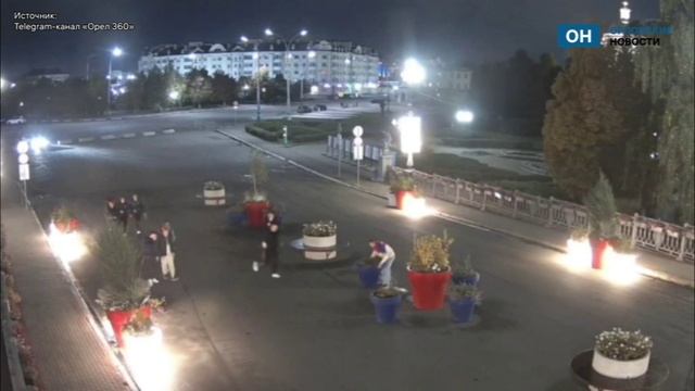 Погромщики цветочных ваз засветились на видео