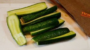 Малосольные огурчики без рассола