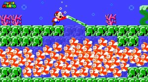 😱Марио находит подводную пещеру!