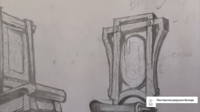 Брашированная мебель под старину