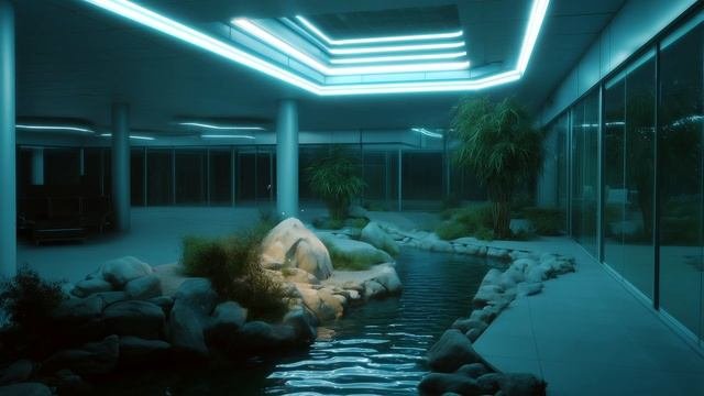 Dreamlab： Sleep & Focus Ambience ｜ Deep Space Facility Ambient Music ｜ Relaxing Soundscape ｜ 2 Hours